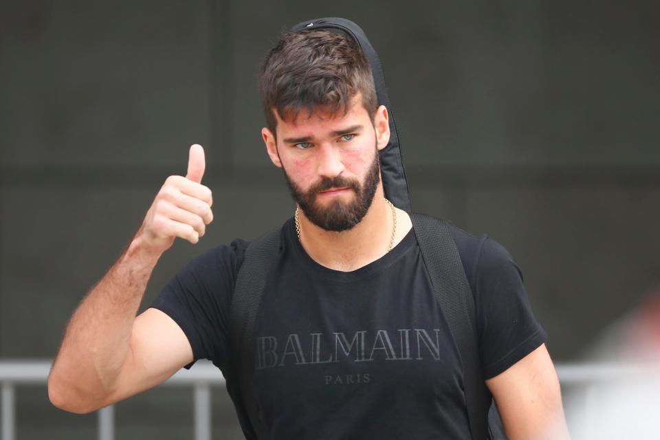  Alisson has joined Liverpool in a £67million deal