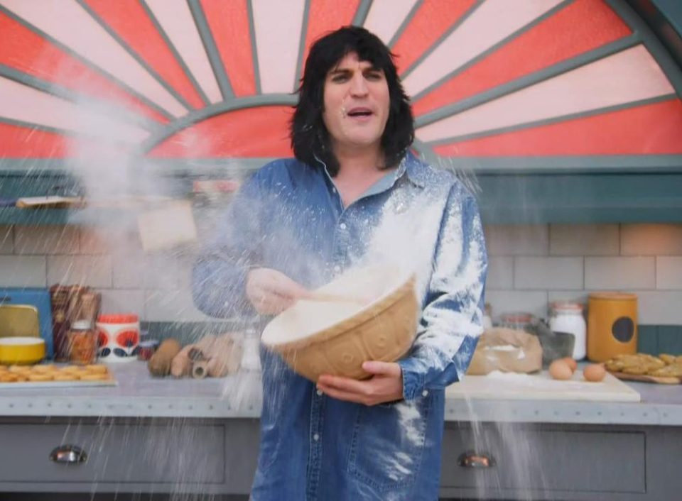  Wacky co-host Noel Fielding suggested the vegan challenge