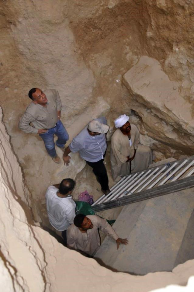  The 2,000-year-old sarcophagus in Alexandria, Egypt is made of black granite