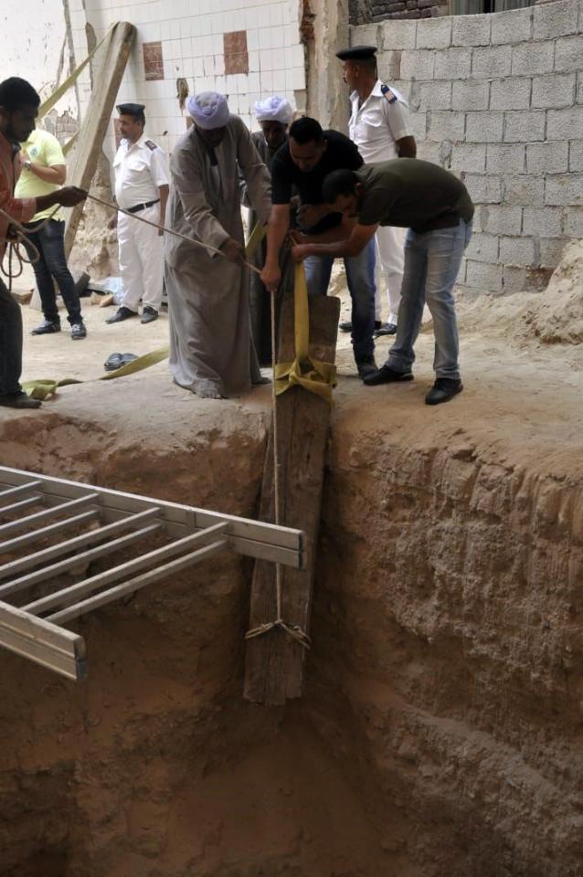  The mystery sarcophagus was found 20 days ago in the ancient Egyptian city of Alexandria