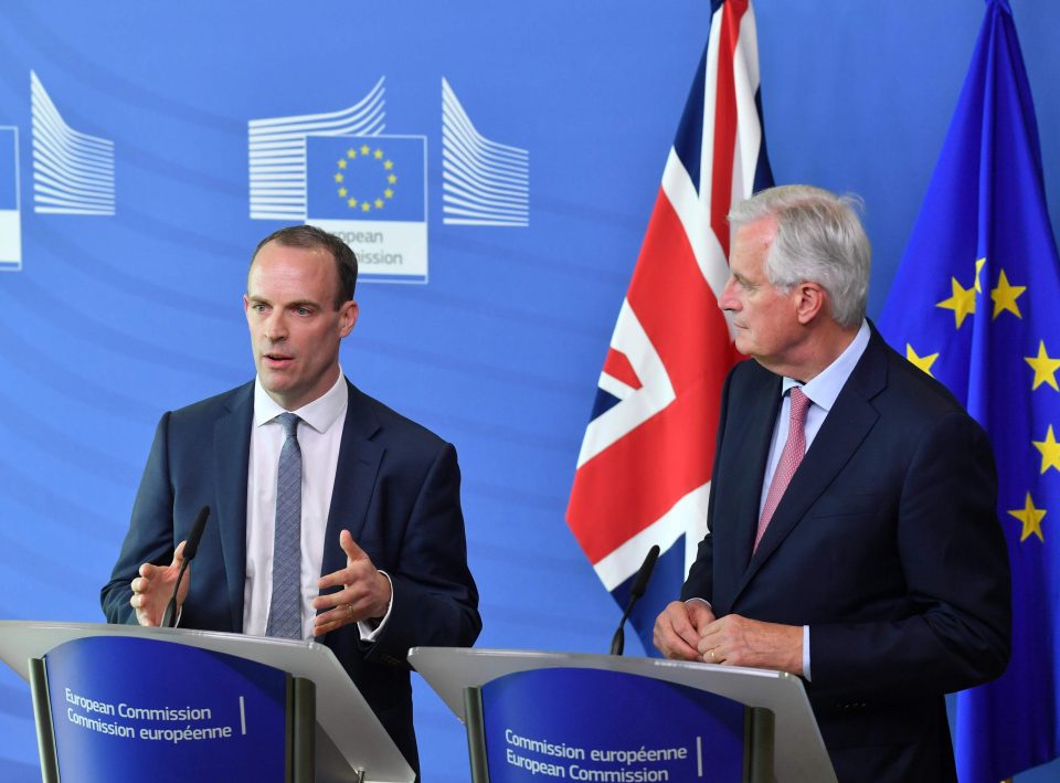  Brexit boss Dominic Raab has vowed Britain will thrive deal or no deal with the EU