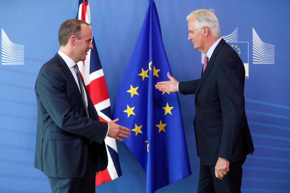  Mr Raab said a deal can be wrapped up in 12 weeks but he is also prepared in case talks break down