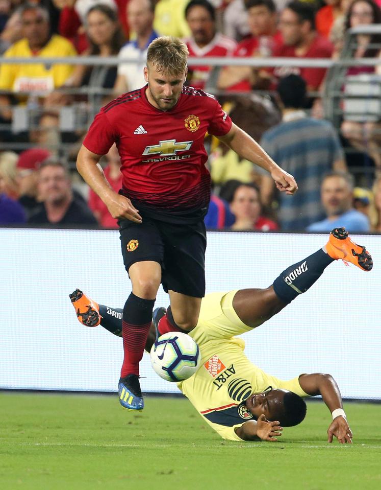  Luke Shaw proved his value on the left flank after vowing to earn Jose Mourinho's trust