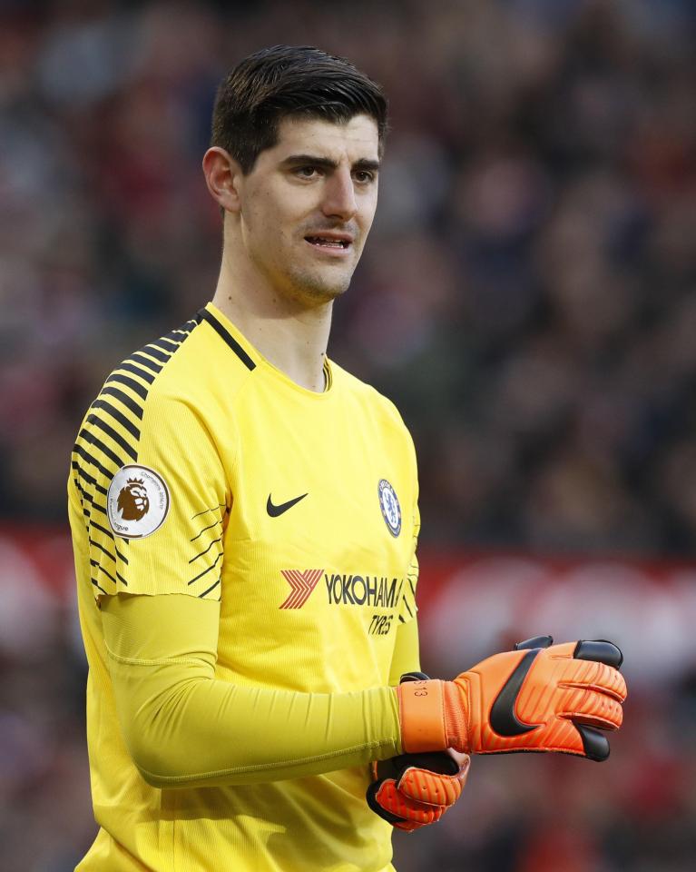  Goalkeeper Courtois has entered the final 12 months of his Chelsea contract and can leave on a free next summer