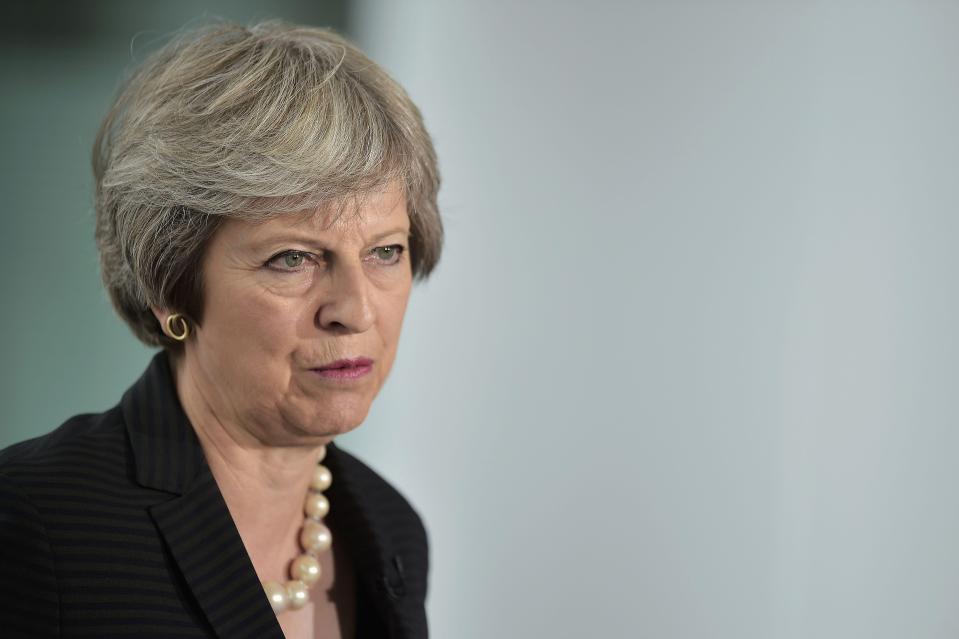  Theresa May is sure to be worried by figures which say Tory members don't back her Brexit deal