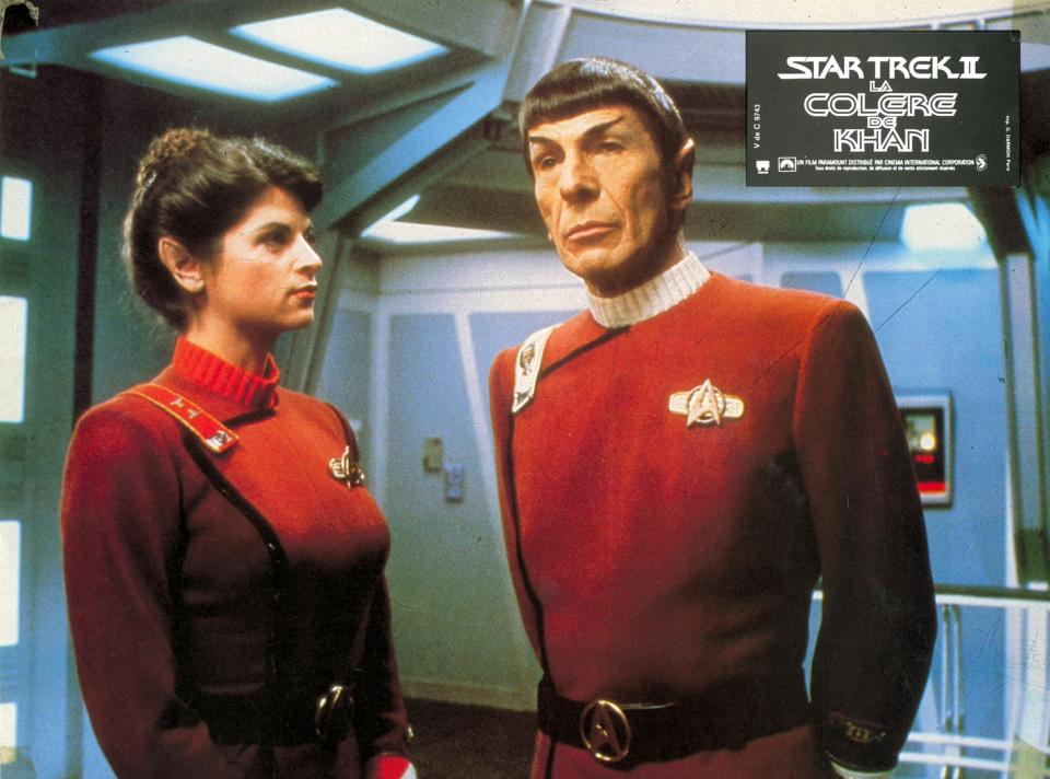  The 67-year-old's big break in Hollywood came in 1982 when she starred in Star Trek: The Wrath Of Khan