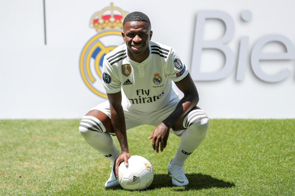  Vinicius Junior has officially joined Real Madrid