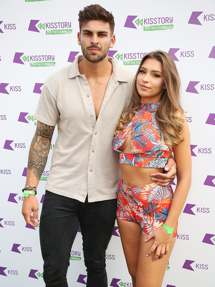  Adam Collard and Zara McDermott at Kisstory on The Common 2018