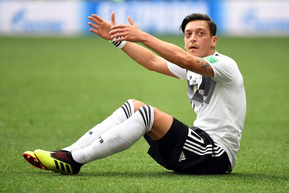  Ozil has quit the international stage following a barrage of criticism