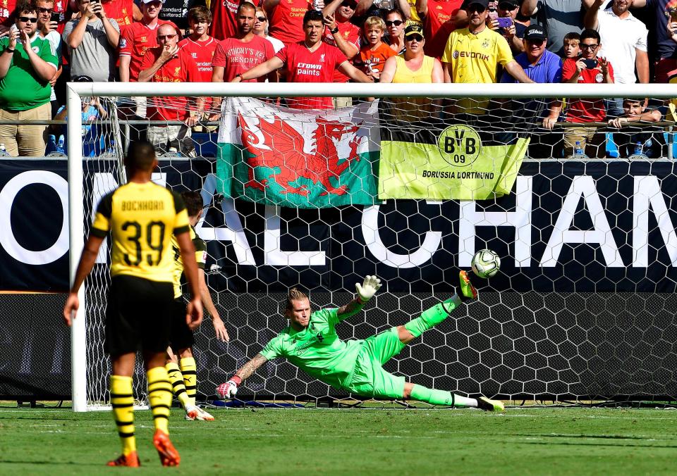  Loris Karius has been playing for Liverpool in the pre-season matches