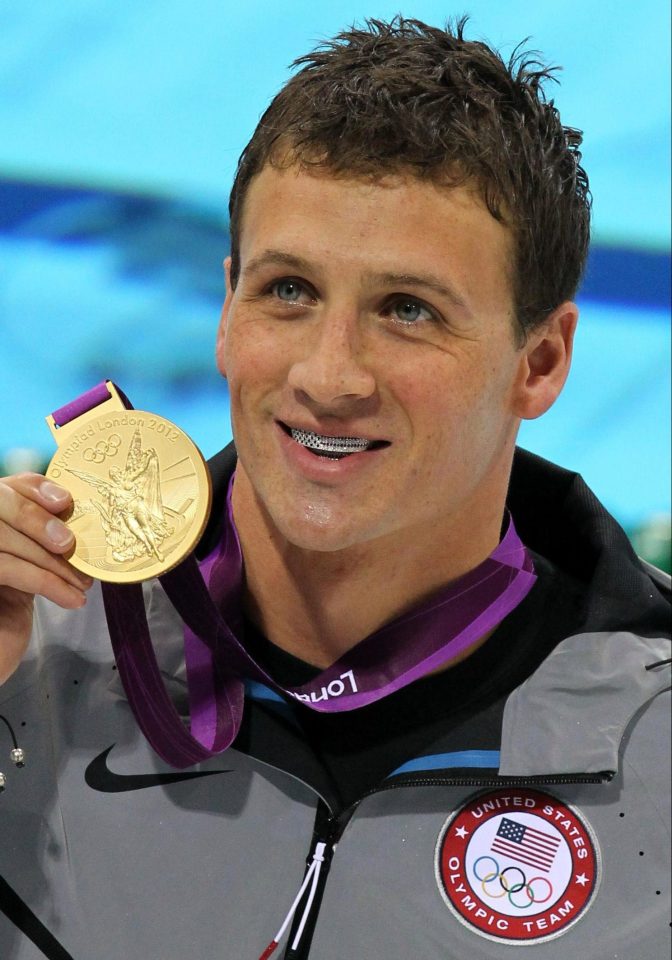 American swim star Ryan Lochte has won six Olympic golds but has just picked up his second ban