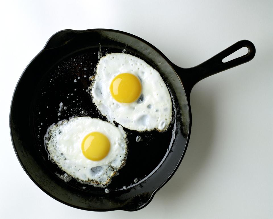  Start your day with a two-egg breakfast and you'll eat fewer calories throughout