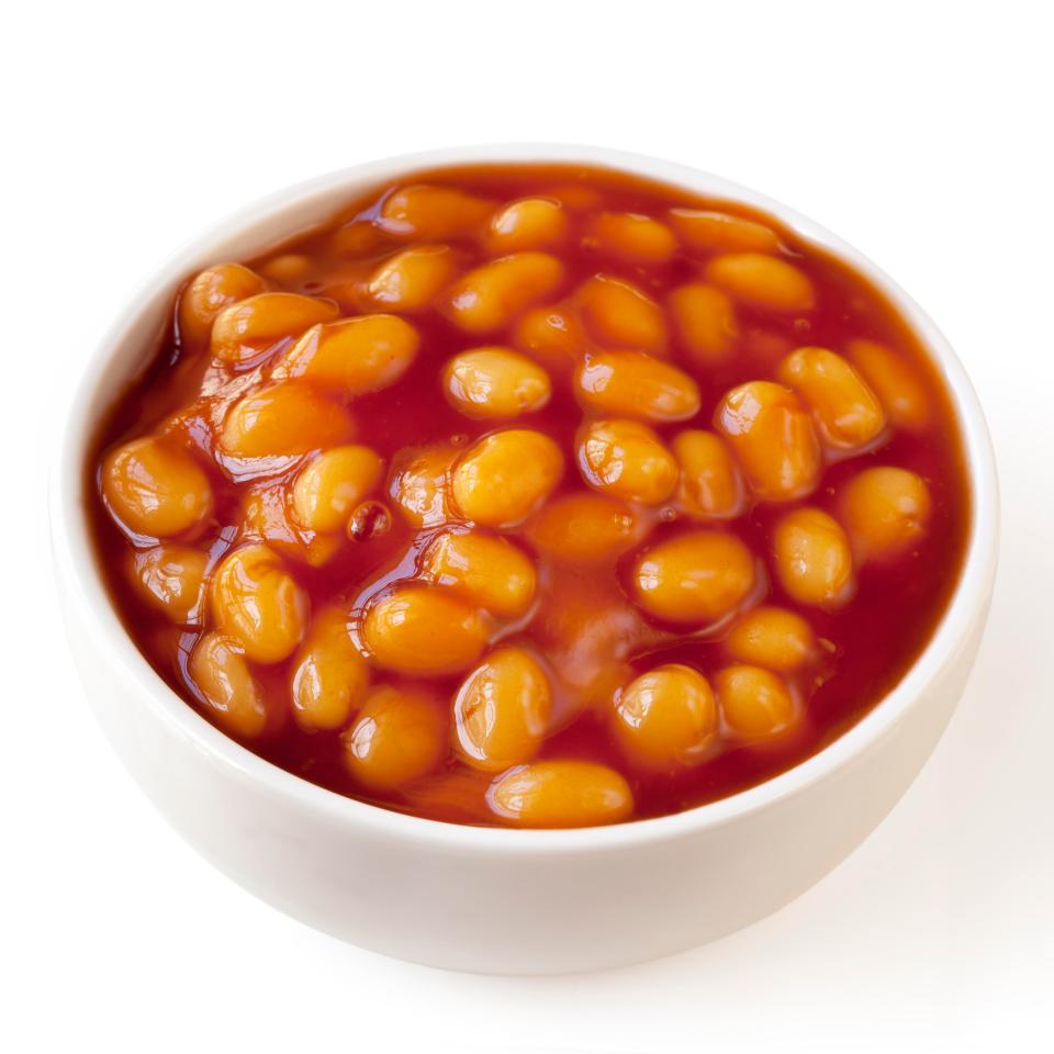  Baked beans are full of soluble fibre that is digested slowly and keeps us feeling full