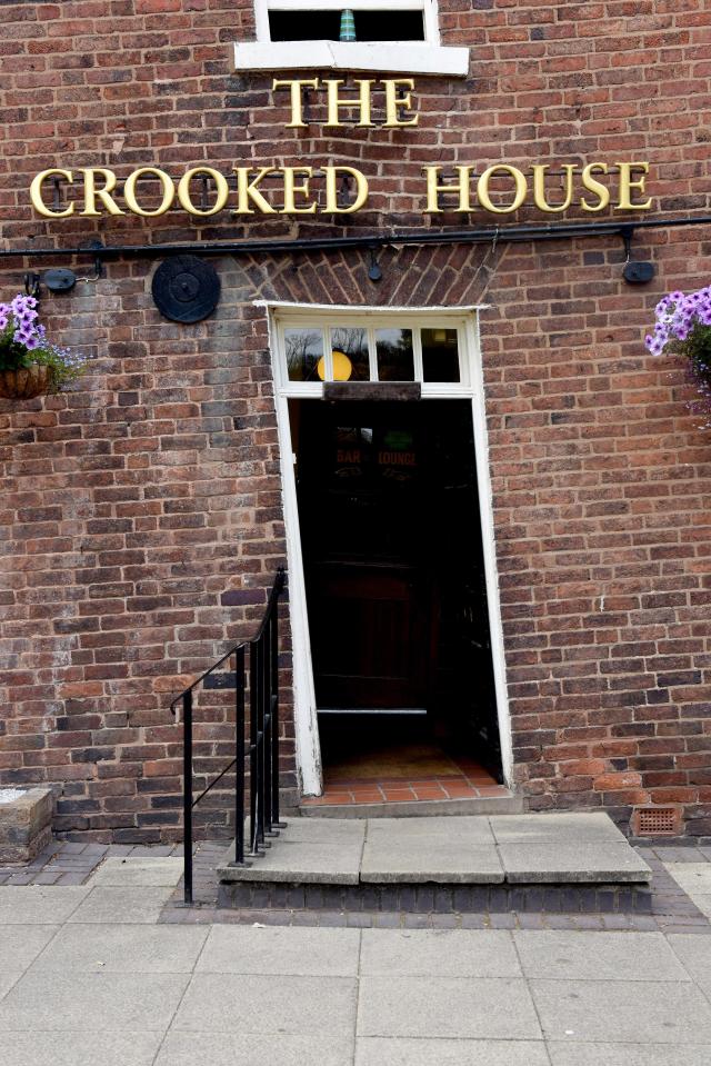  The Crooked House became a pub in the 1830s when visitors flocked to the building's 4ft slope