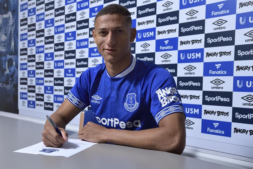  The transfer sees Richarlison reunited with Marco Silva