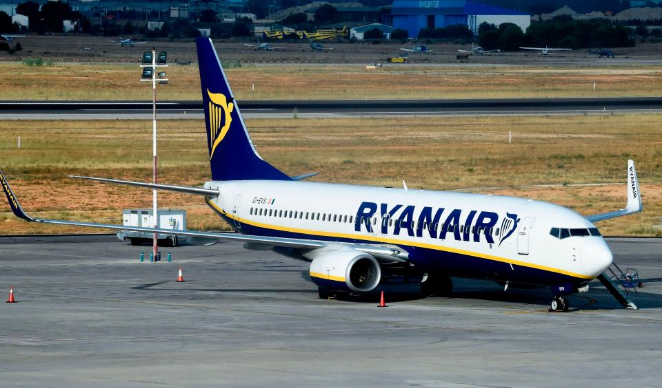  Some Ryanair flights have been cancelled at the last minute today due to the strike