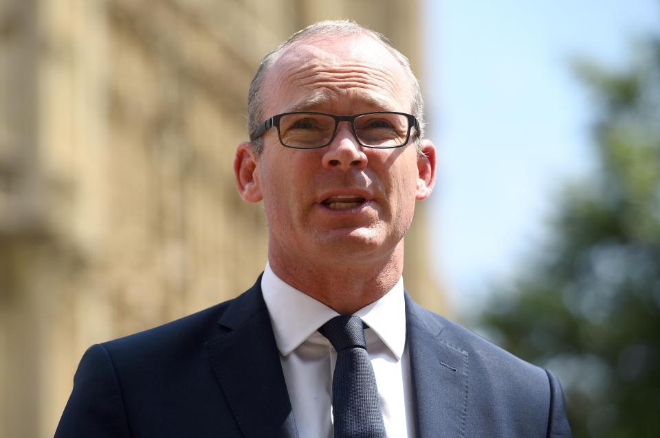  Deputy Irish PM Simon Coveney called the UK's No Deal Brexit plans 'bluff and bravado'