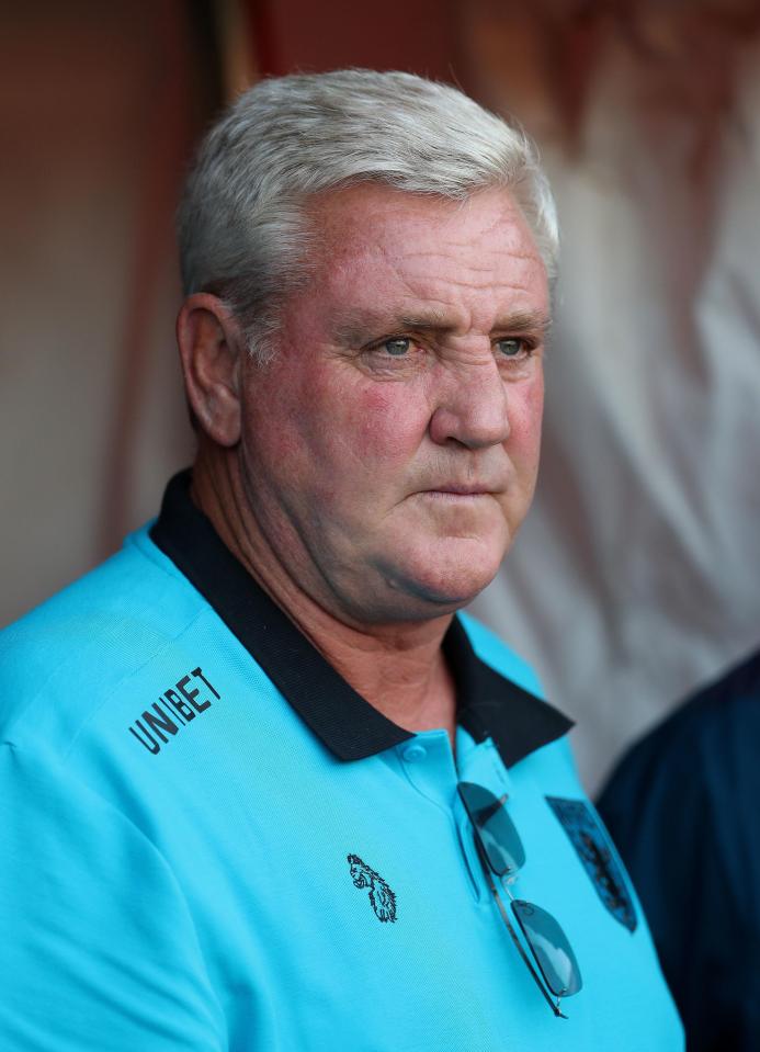  Aston Villa manager Steve Bruce will be looking to avoid caution from the officials