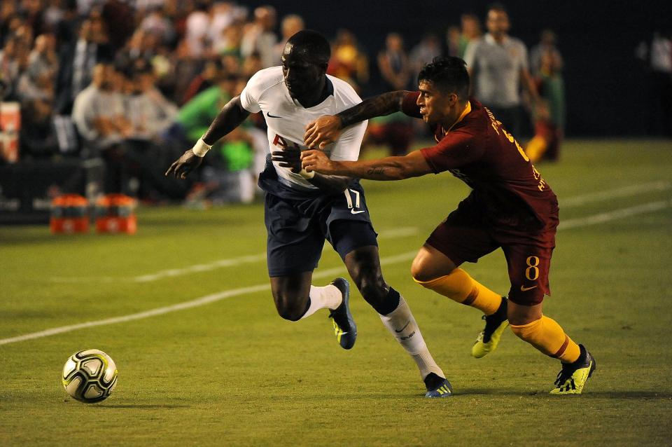  Moussa Sissoko impressed in Tottenham's 4-1 win over Roma this week