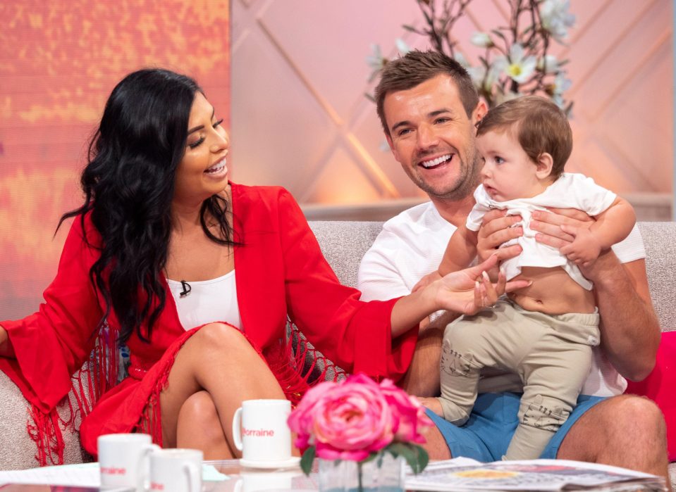  Nathan was on Lorraine today with his fiancée Cara and son Freddie