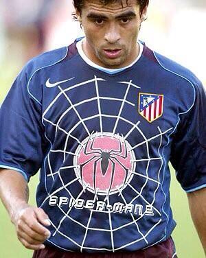  Web of shin...Atletico Madrids film tie-in kit