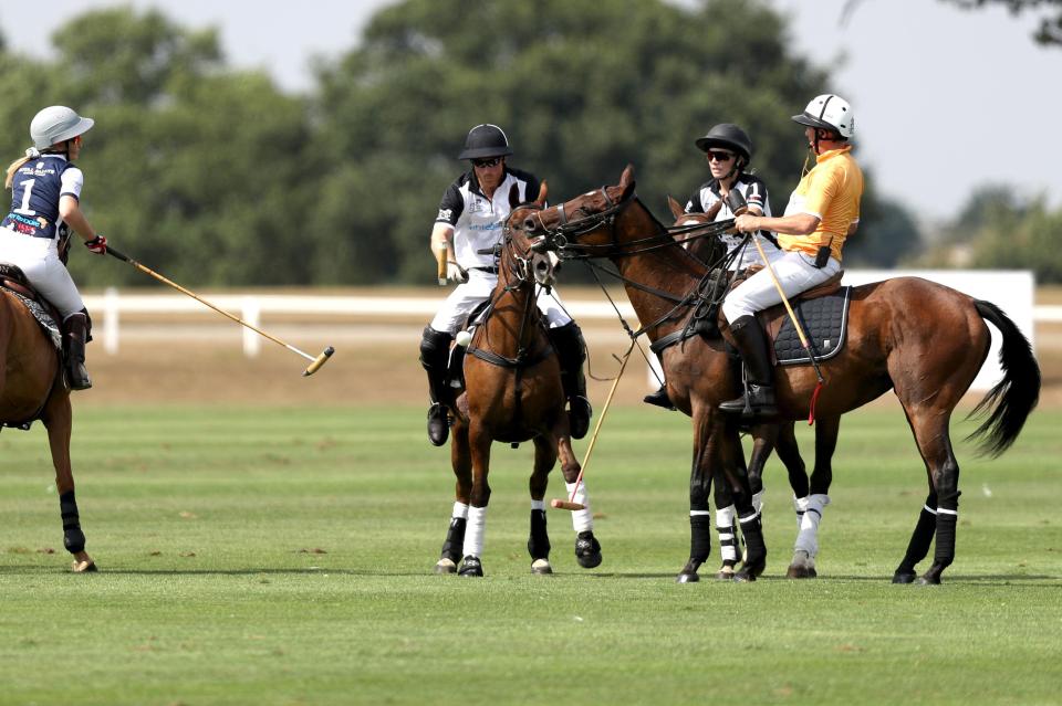  The charity game was in aid of raising funds for children in Africa