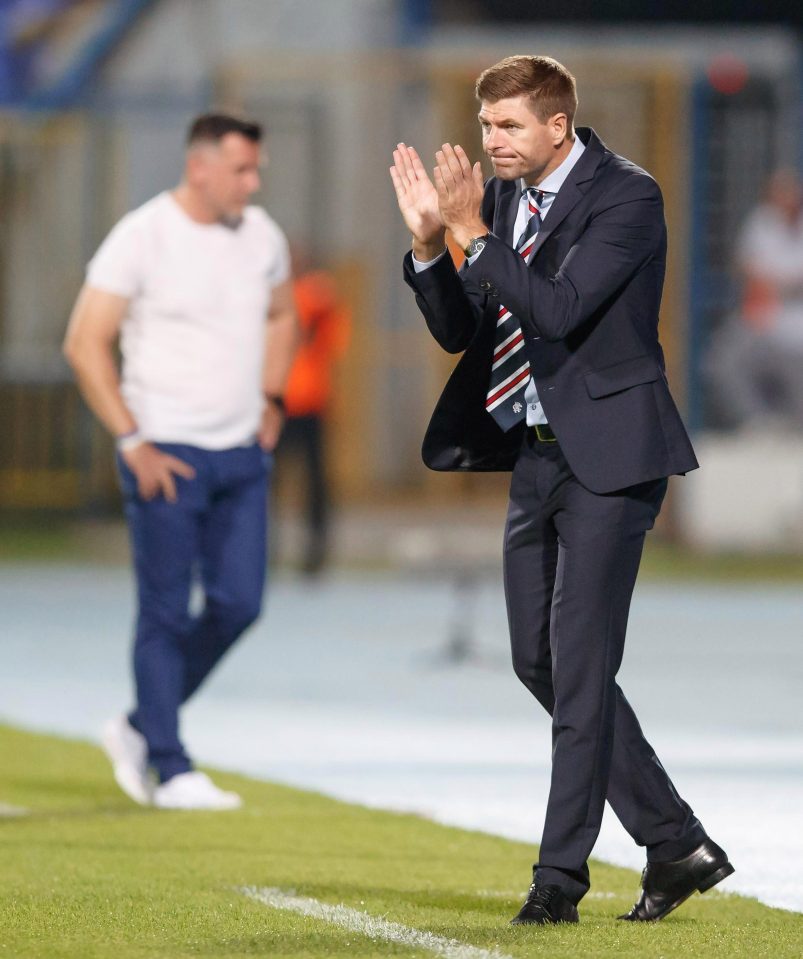  Steven Gerrard would have been happy with his side's performance