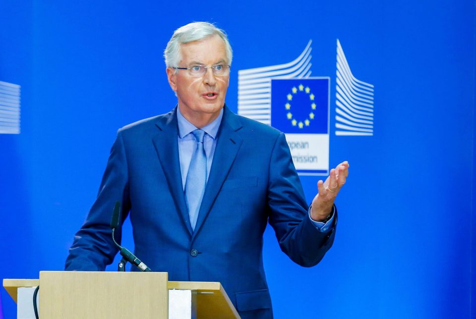  Barnier's calculation is that faced with a choice between a customs union and no deal, Britain will buckle