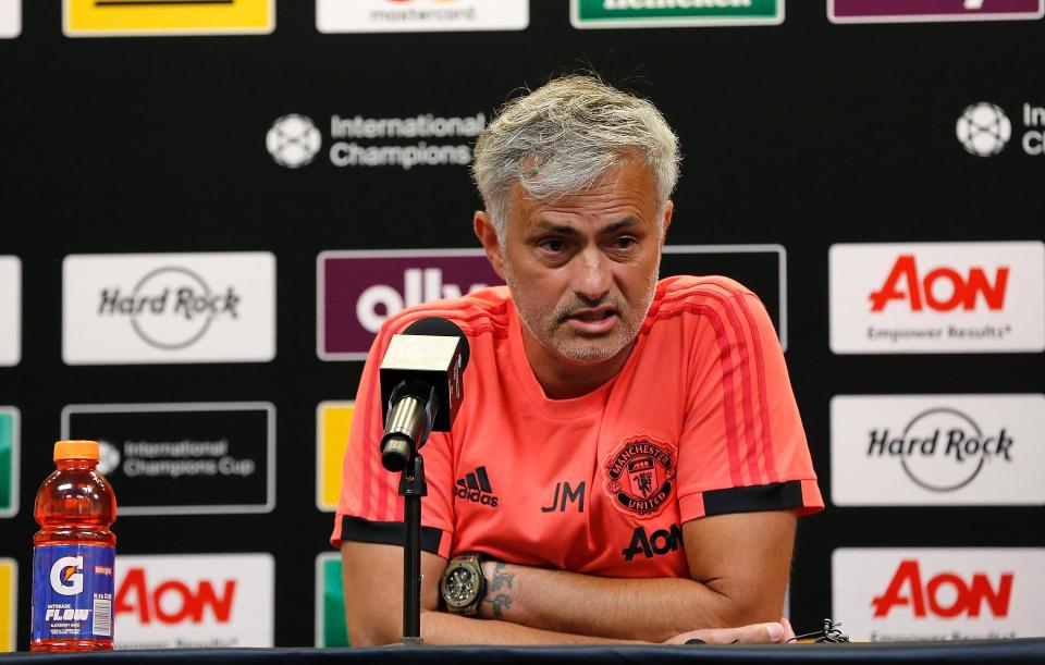  Jose Mourinho admits he'll be lucky to make one more signing this summer