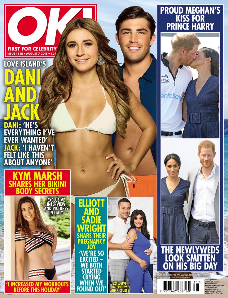  Jamie's full interview appears in OK! Magazine, out today