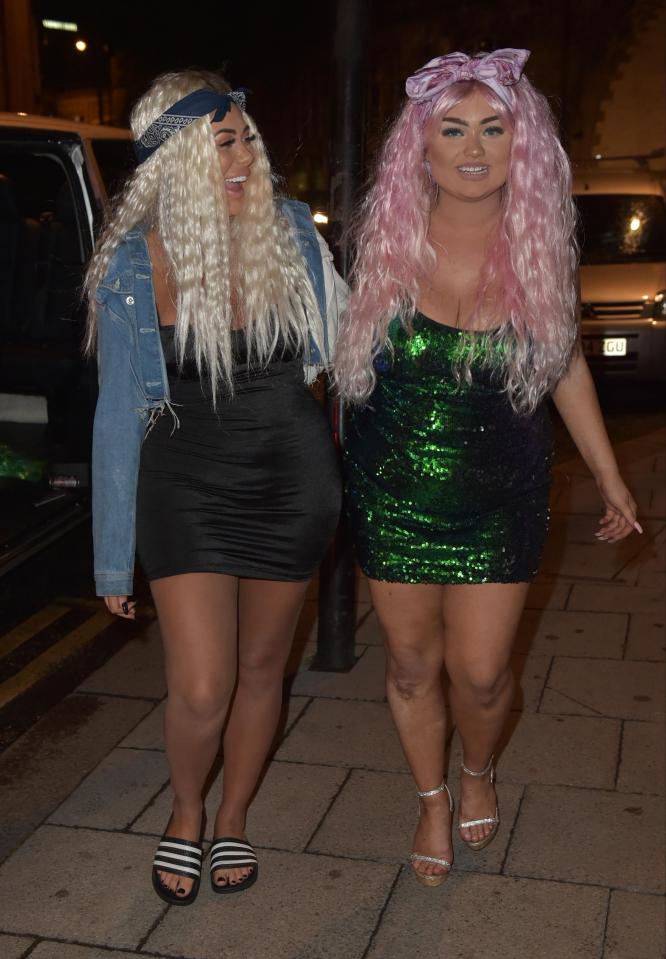  With their bright hair and strong new looks they certainly had the attention on them