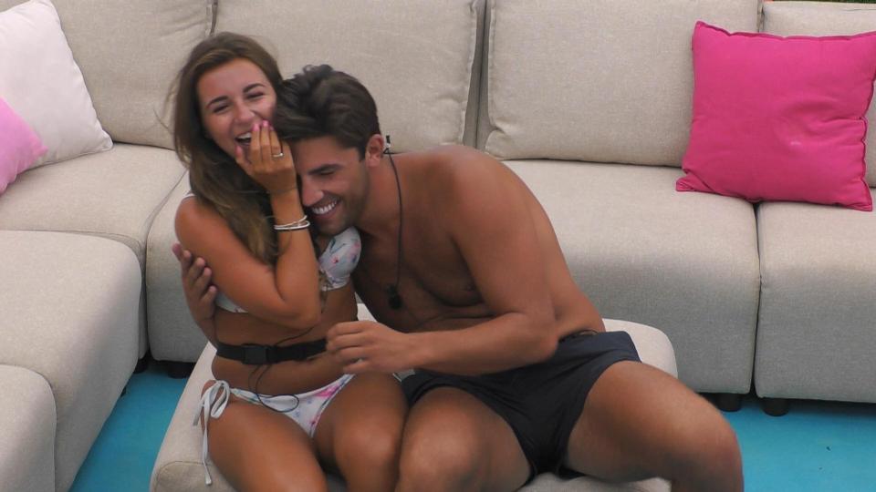  Dani Dyer and Jack Fincham were thrilled when her dad Danny gave Jack his seal of approval on tonight's show