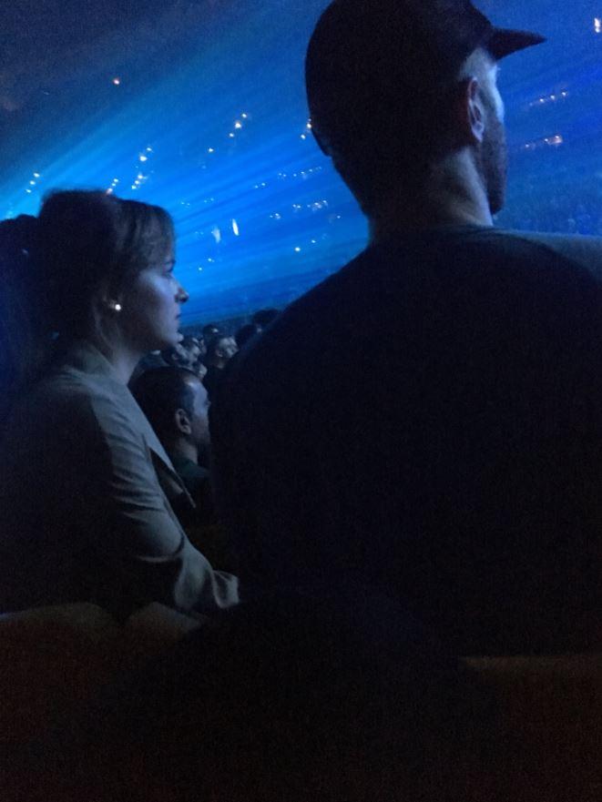  Fans snapped Dakota Johnson and Chris Martin together at a Radiohead concert in Boston on Saturday night