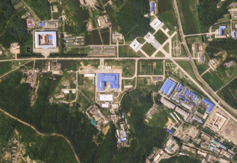  Satellite images show renewed activity at the missile factory in North Korea