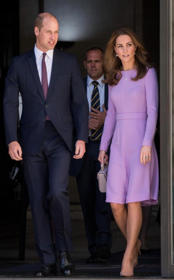 You rarely see Kate Middleton and Prince William showing public displays of affection