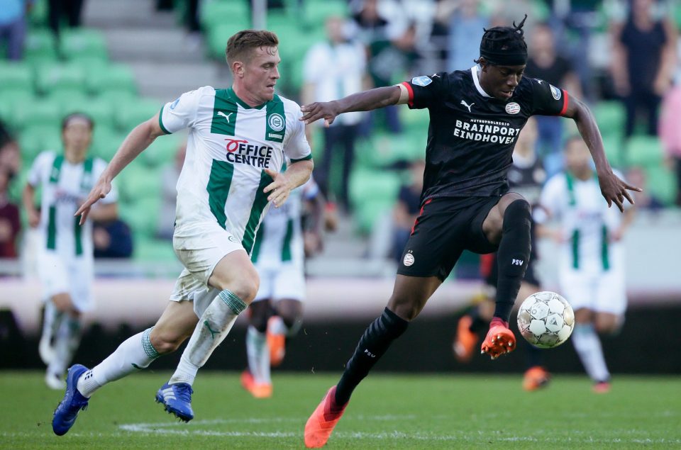  Madueke came off the bench against FC Groningen and provided two assists in a 3-1 win