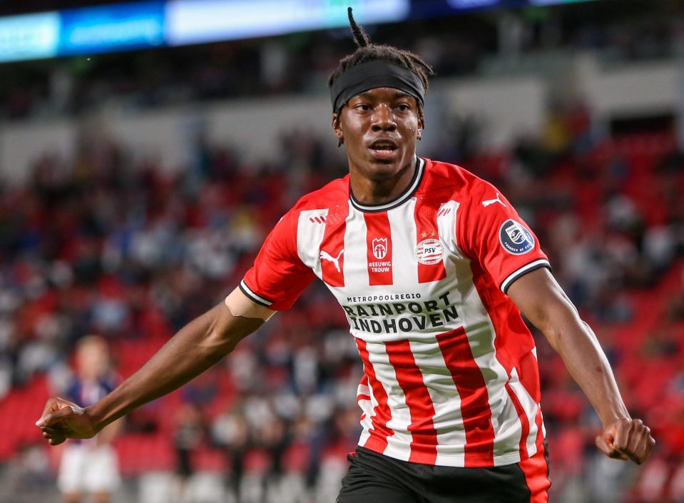  Noni Madueke has been in blistering form for PSV since making his debut last season