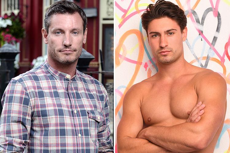  Samira's hunk Frankie was compared to EastEnders stalwart Dean Gaffney