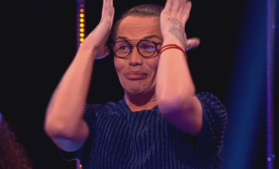  Bobby Norris looked on in horror