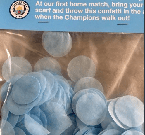  City want the Etihad to be a sea of light blue at the first home game