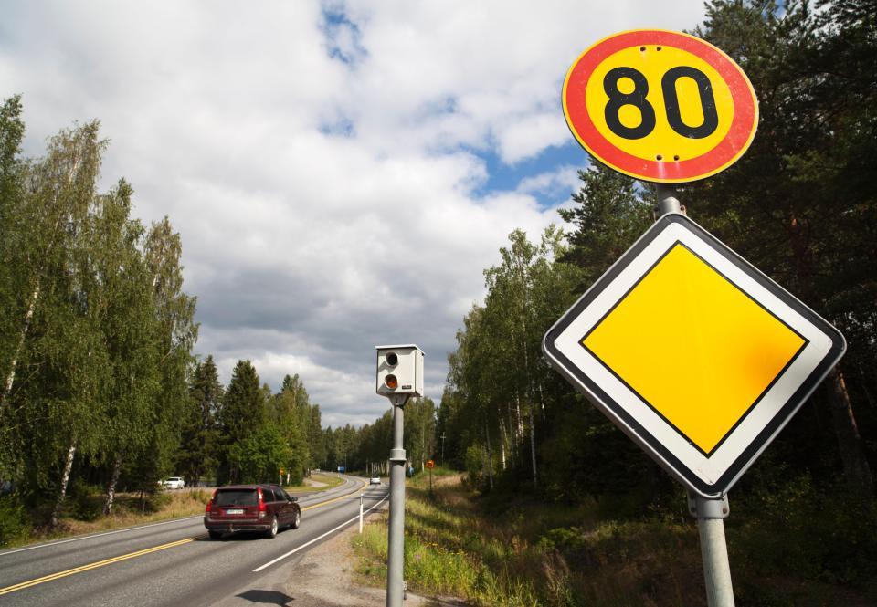  The speed limit on France's "D" roads was dropped to 80kph (50mph) in March