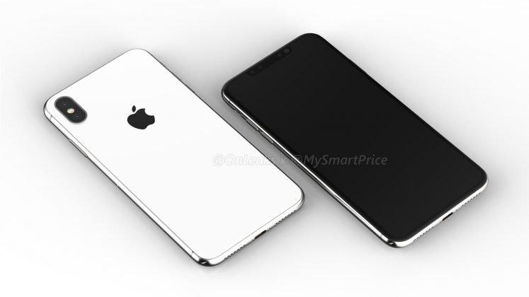  Renders show that the upcoming iPhone X2 will also pack a notch and dual-lens rear camera