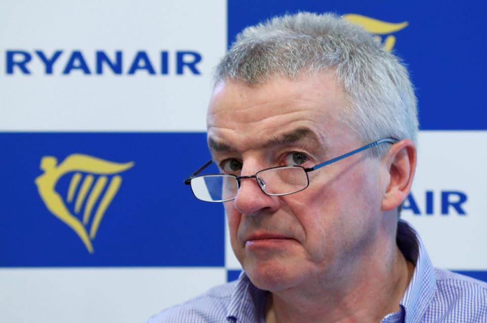  Ryanair boss Michael O'Leary has had to deal with several strikes by staff this summer