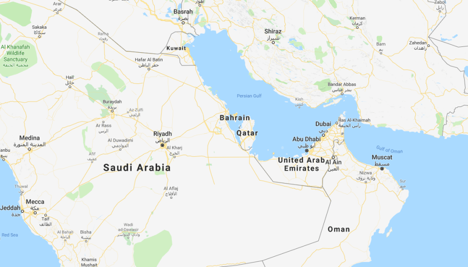  Qatar is a peninsula that sits on the eastern border of Saudi Arabia