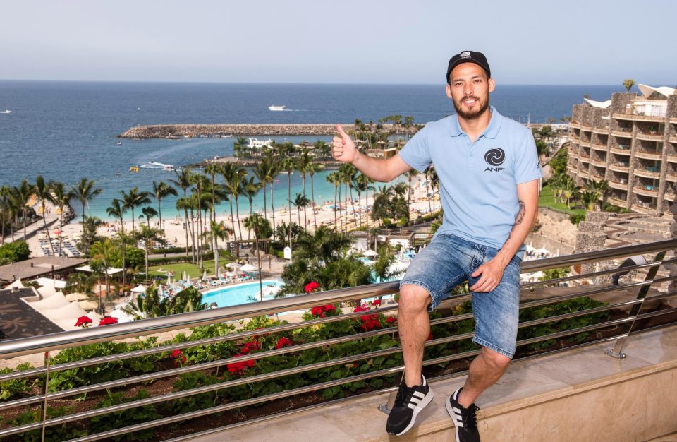  Spanish star David Silva is in Gran Canaria ahead of the Premier League as Manchester City prepare to defend the title they won so comfortably last term