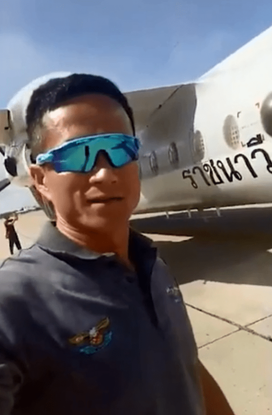  The ex-military man said he was going to 'bring the kids home' before flying out to Chiang Rai