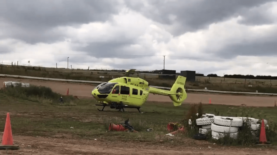  Roxanne was airlifted to Hull Royal Infirmary