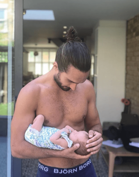  Joe Wicks has revealed his baby daughter's name after he welcomed her into the world last month