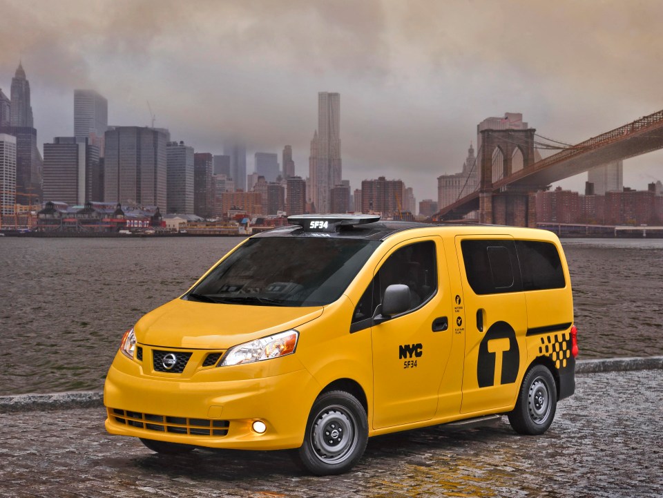 The Nissan NV200 is the new cab of New York