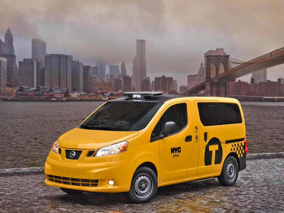  The Nissan NV200 is the new cab of New York